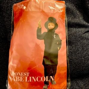 Boys size medium Abraham Lincoln costume